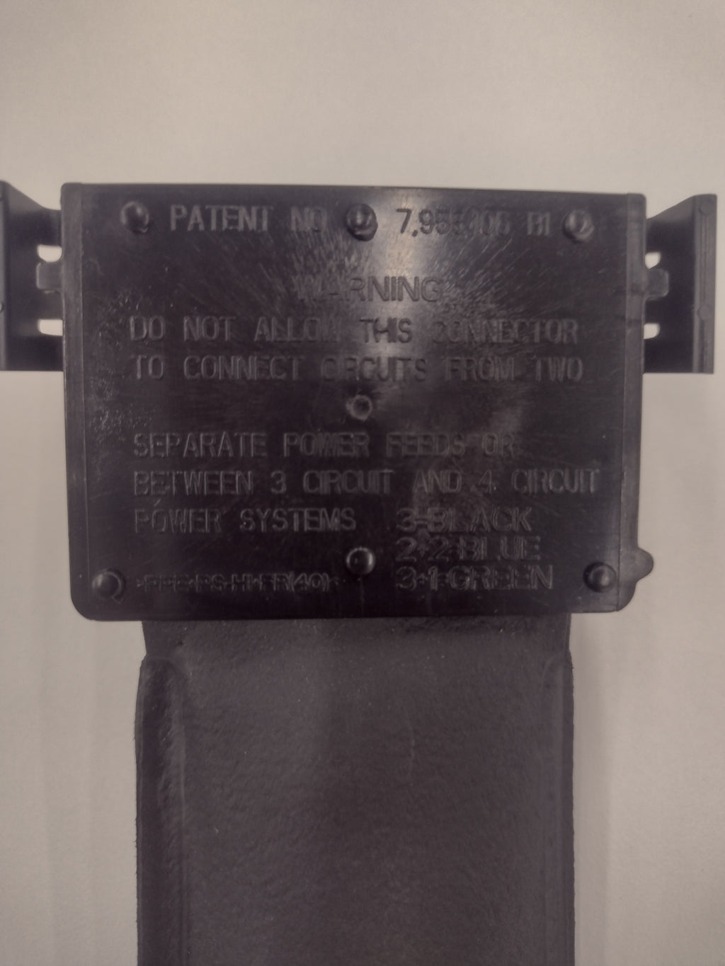 Haworth PBFX-AB Flexible Power Connector for Office Furnishing Cubicle Panels