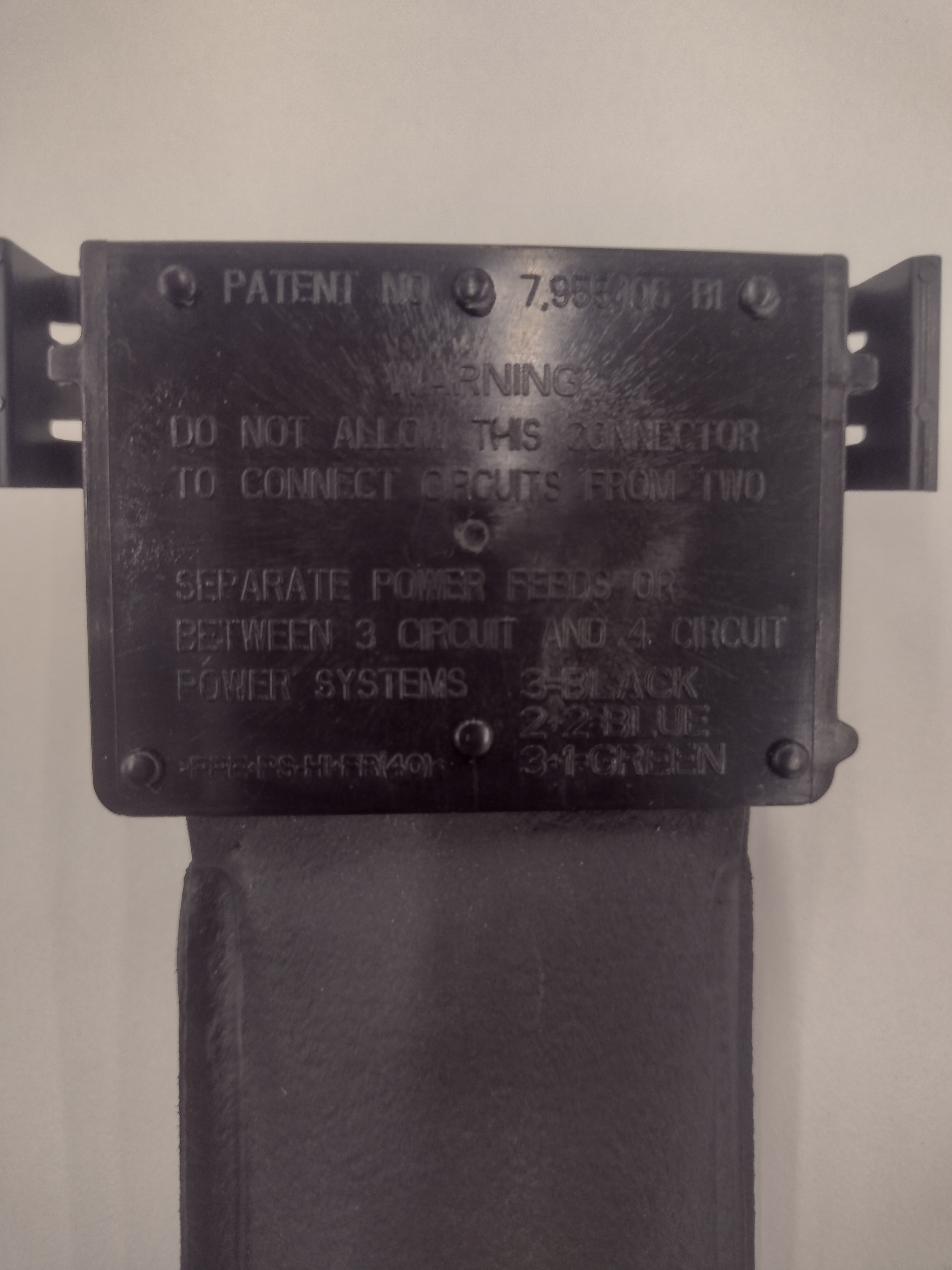 Haworth PBFX-AB Flexible Power Connector for Office Furnishing Cubicle Panels