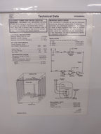 GE Spacemaker GMR04AAMWW 4.4 Cubic Foot Compact Refrigerator (no ice cube tray)