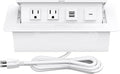 Black or White 20w Power Insert for Conference Tables