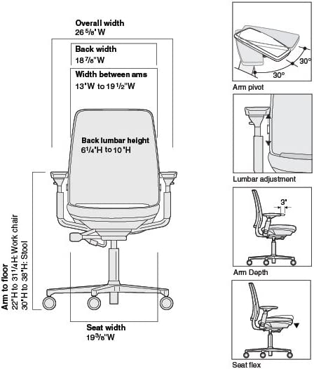 NEW Steelcase Amia Chairs - 15 Year Warranty
