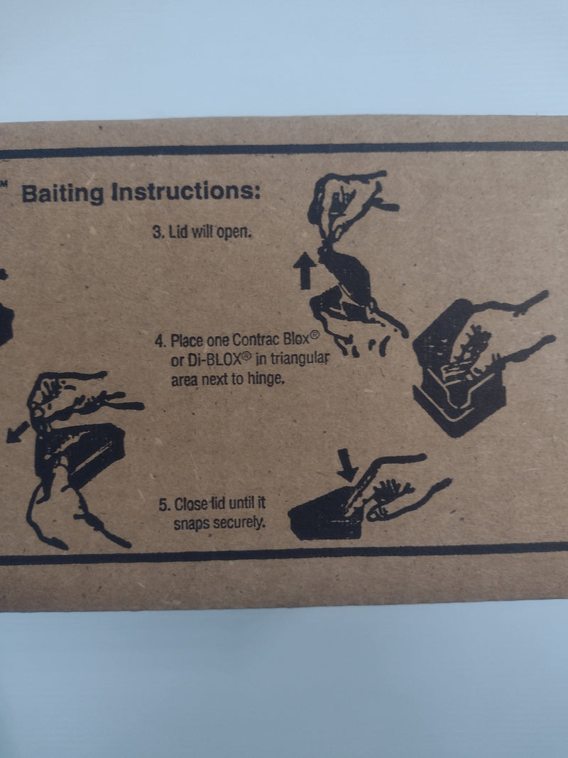 LOT OF 2 - Bell Laboratories Protecta RTU Mouse Bait Trap Station (12 per pack)