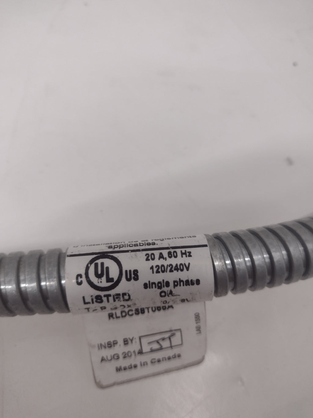 Teknion 66" RLDCS8T066A 8-Wire Power Harness for Spine Desks - MINT CONDITION!