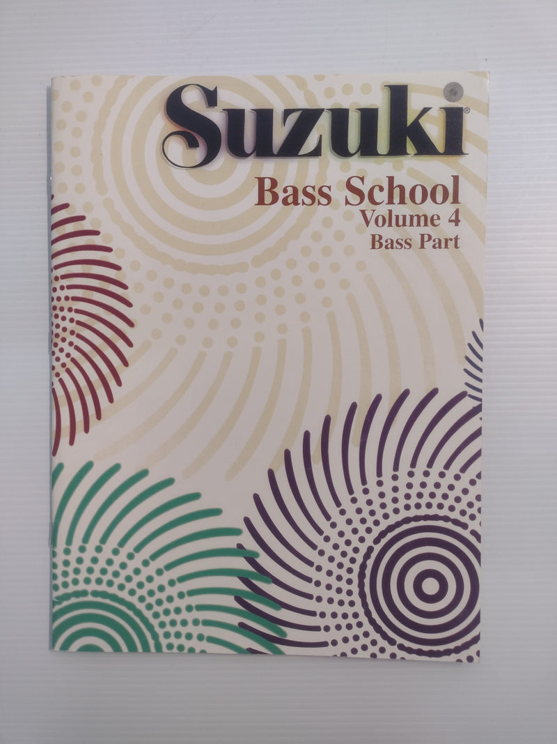 Suzuki Bass School Music Book (Vols. 1 & 2) - Rev. Ed. "I'm all about that bass"