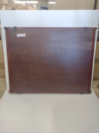 MooreCo 40(W)" x 30(H)" Dry Erase Whiteboard w/sliding "bread box" doors + key