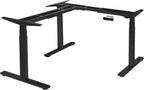 L-Shaped Electric Sit-Stand Desk, BASE ONLY