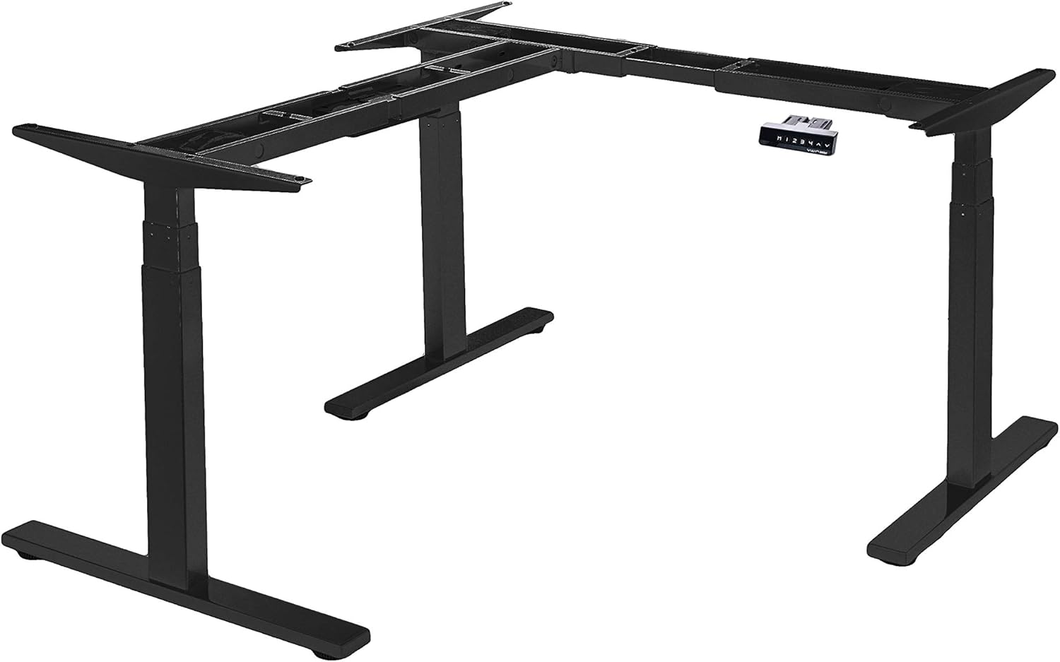 L-Shaped Electric Sit-Stand Desk, BASE ONLY