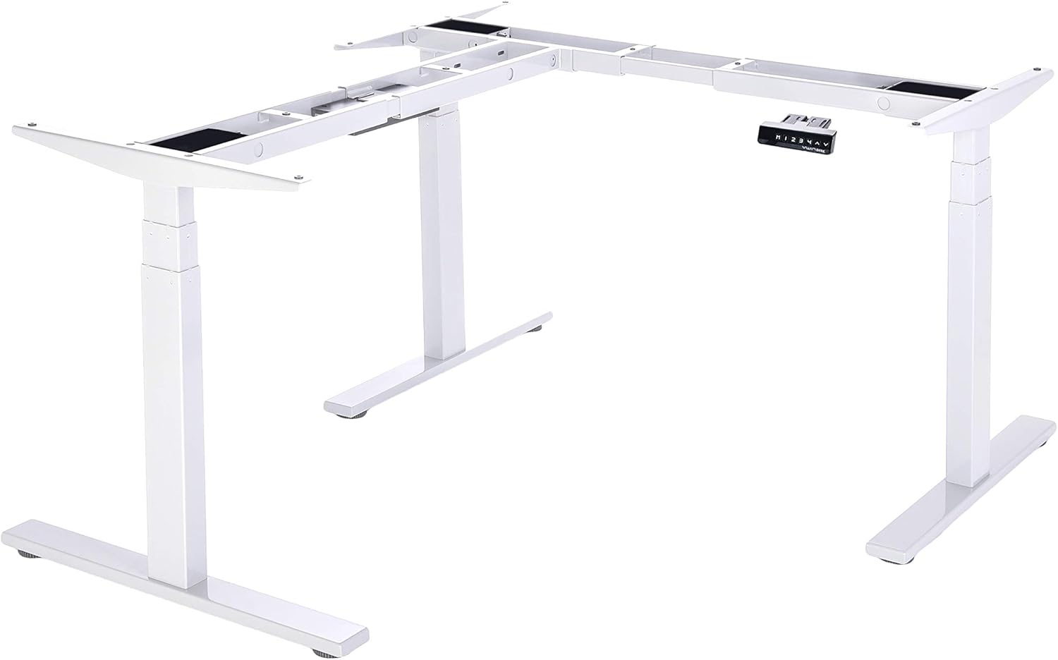L-Shaped Electric Sit-Stand Desk, BASE ONLY