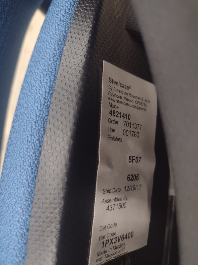 Steelcase Amia 4821410 - Blue Fabric (Pre-Owned)