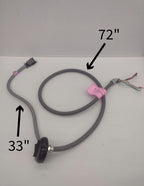 72" Power Base Entry/Feed/Whip for Boulevard Office Furnishing Cubicle Panels