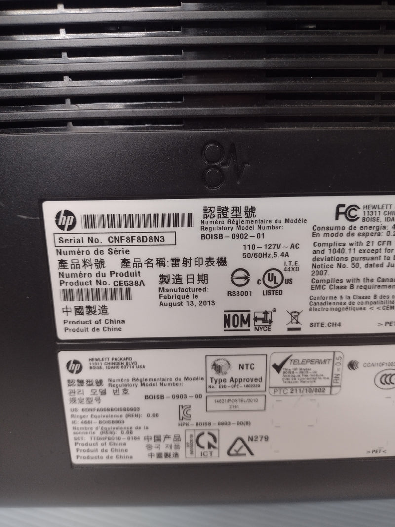 HP LaserJet 1536dnf MFP All-in-One Printer (print, copy, scan, fax), 22K pages!