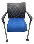 Pre-Owned Stacking Guest Chair w/Wheels by AllSeating