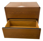 Pre-Owned, HON Oak & Oak Laminate, 2-Drawer Lateral File Cabinet