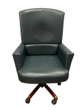 Pre-Owned Leather Swivel Chair