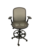 Knoll Chadwick Chair Drafting Stool Executive Office Chair - Tan Colored Mesh (Pre-Owned)