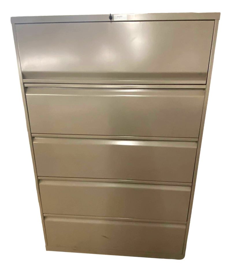 Pre-Owned Knoll 5-Drawer Lateral File Cabinet
