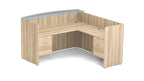 OfficeSource L-Shaped Reception Desk