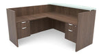 OfficeSource L-Shaped Reception Desk