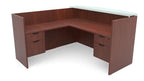 OfficeSource L-Shaped Reception Desk