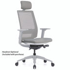 OfficeSource Palma Collection High Back Mesh Task Chair & Headrest