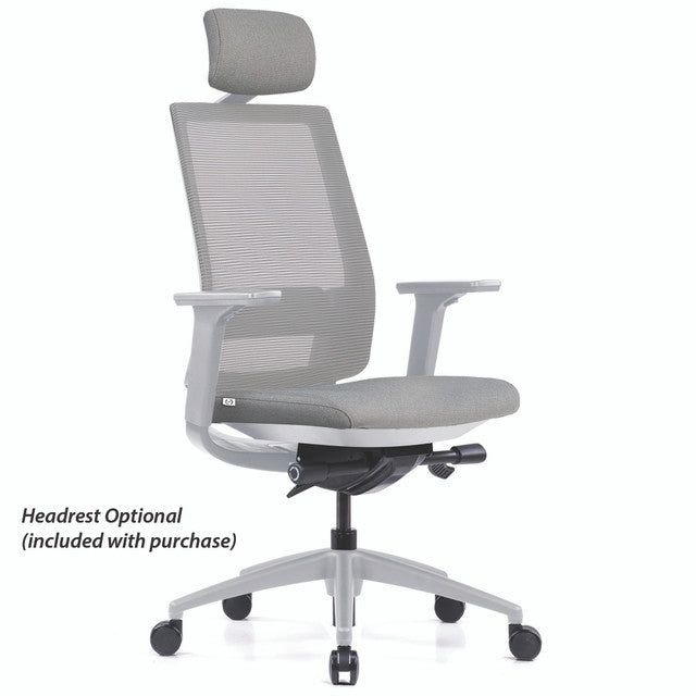 OfficeSource Palma Collection High Back Mesh Task Chair & Headrest