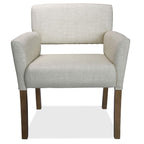 OfficeSource Adley Collection Guest Chair with Wood Legs