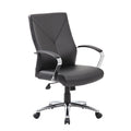 Office Source Boxero Collection Executive High Back with Chrome Frame
