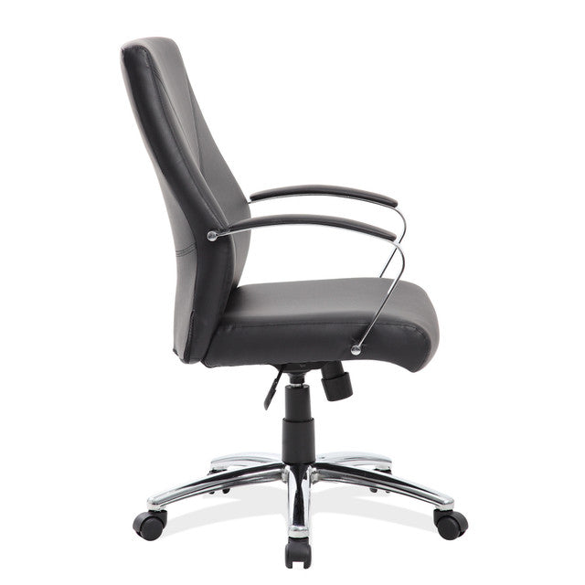 Office Source Boxero Collection Executive High Back with Chrome Frame