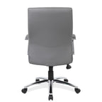 Office Source Boxero Collection Executive High Back with Chrome Frame