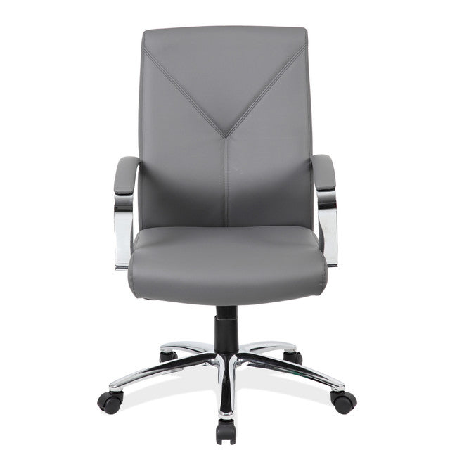 Office Source Boxero Collection Executive High Back with Chrome Frame