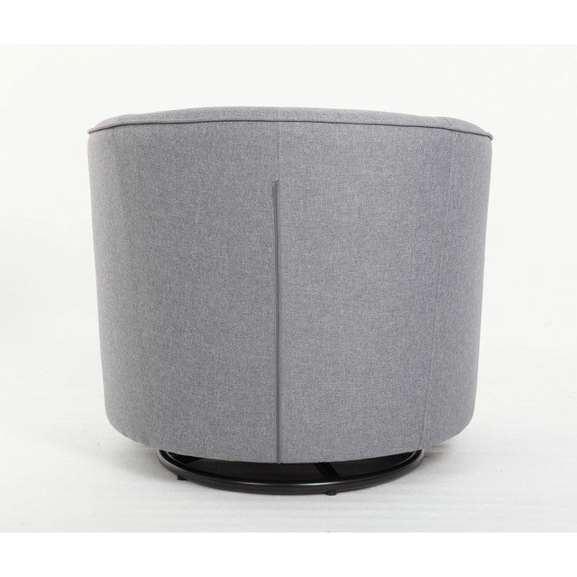OfficeSource Round Collection Swivel Club Chair
