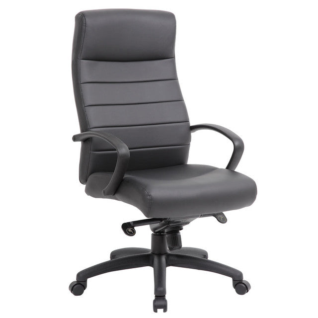 OfficeSource Contour Executive High Back w/Black Base