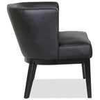 OfficeSource Bowery Collection Guest Chair & Barrel Back Arm Chair