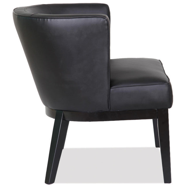 OfficeSource Bowery Collection Guest Chair & Barrel Back Arm Chair