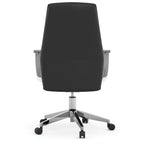 Empire - Executive Leather High Back with Chrome Frame
