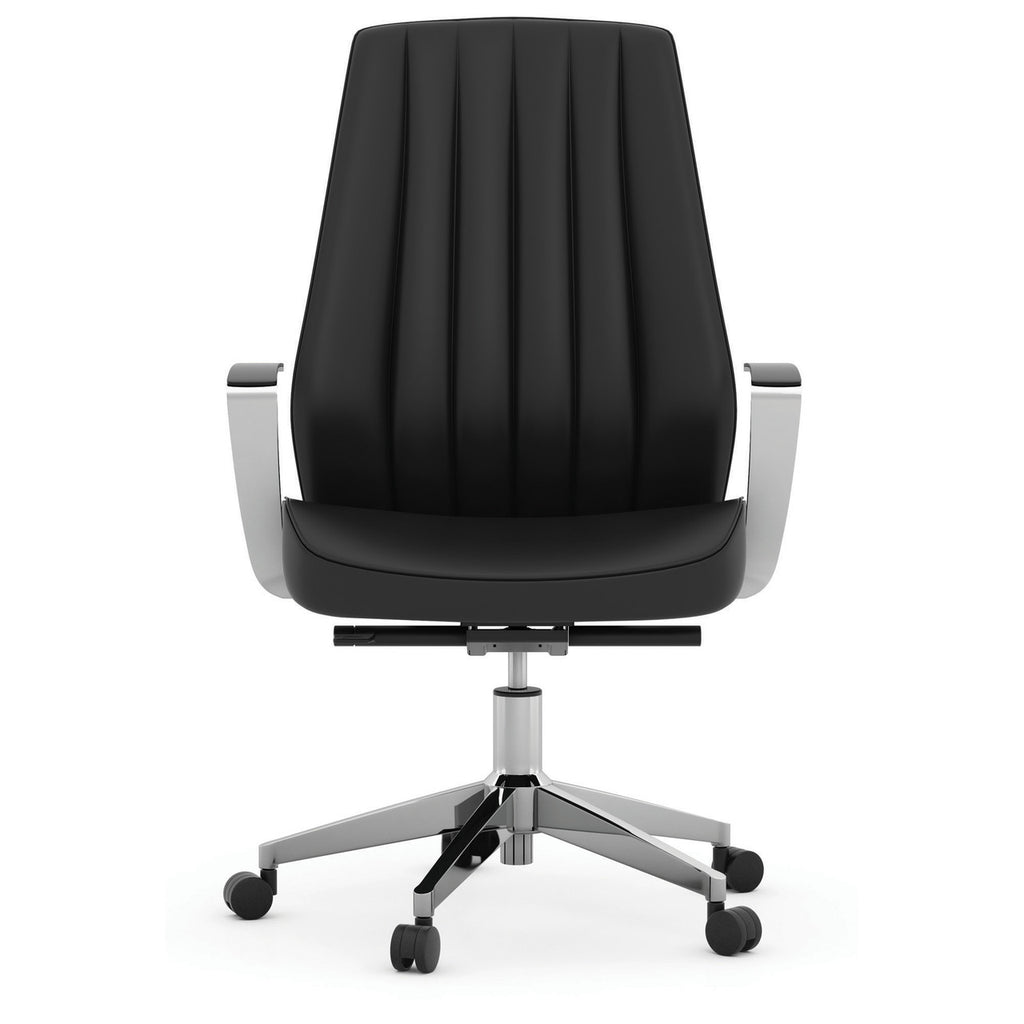 Empire - Executive Leather High Back with Chrome Frame