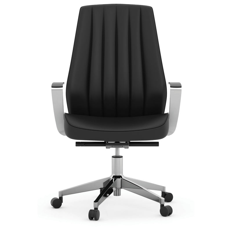 Empire - Executive Leather High Back with Chrome Frame