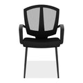 OfficeSource Sprint Collection Side Chair w/Arms & Black Frame