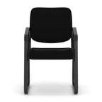 OfficeSource Value Collection Sled Base Fabric Guest Chair w/Black Frame
