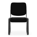 OfficeSource Value Collection Armless, Sled Base Fabric Guest Chair w/Black Frame