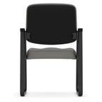 OfficeSource Value Collection Sled Base Vinyl Guest Chair w/Black Frame