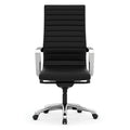 OfficeSource Tre Executive Swivel Chairs w/Chrome Base