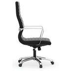 OfficeSource Tre Lite Collection Executive Chairs w/Chrome Base