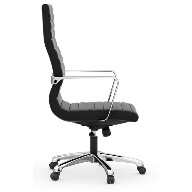 OfficeSource Tre Lite Collection Executive Chairs w/Chrome Base
