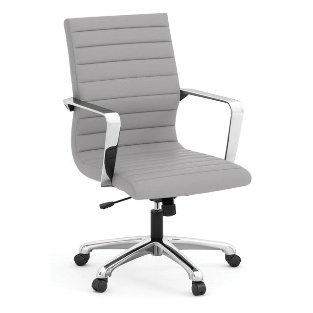 OfficeSource Tre Lite Collection Executive Chairs w/Chrome Base