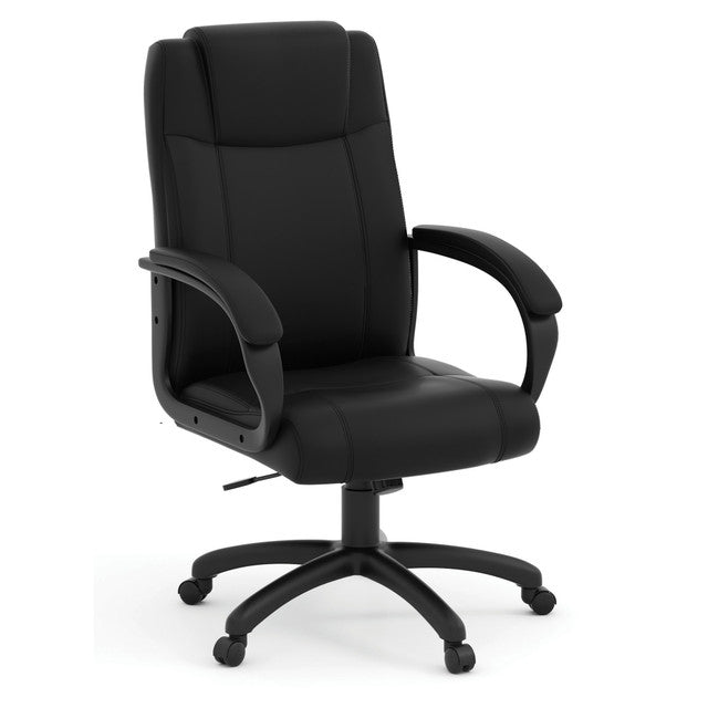 OfficeSource Provident Executive High Back Chair w/Black Base