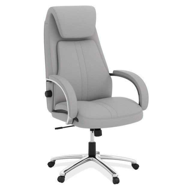 OfficeSource Bradley Executive High Back w/Chrome Frame & Base