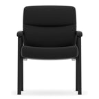 OfficeSource Ebony Collection Guest Chair w/Black Frame