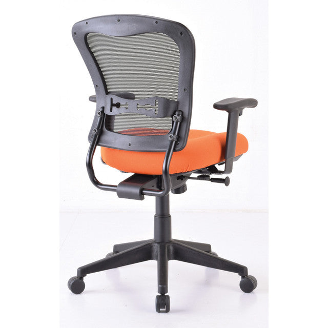 OfficeSource Spice Collection Mid-Back Task Chair w/ Black Frame