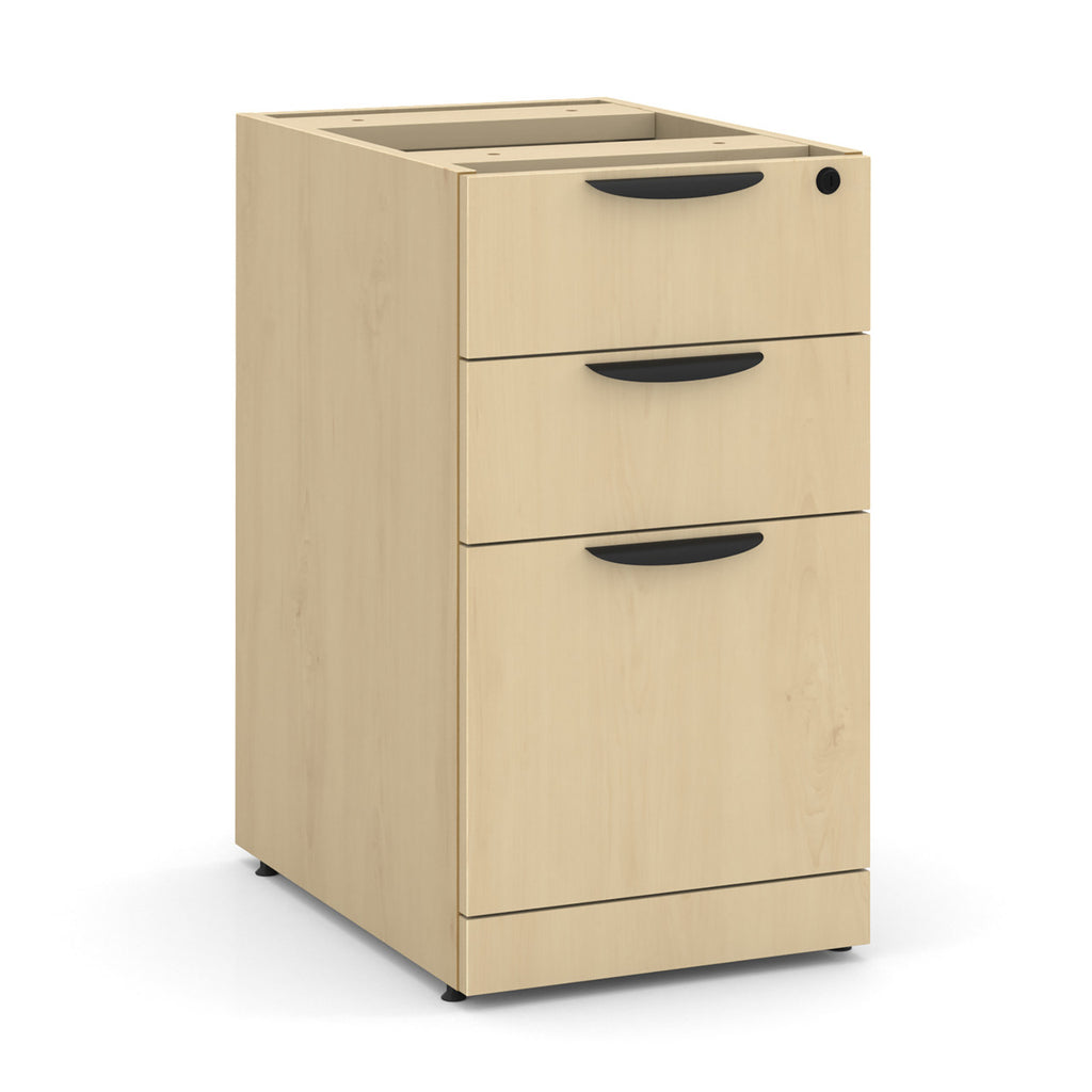 66" or 71" OfficeSource Bowfront Desk with 6 Drawers in 8 Finishes